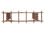 Beautiful And Practical Garden Arch Dark Brown 58045863
