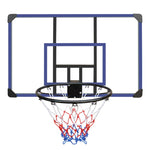 ZUN Wall-mounted basketball hoop, 45 x 29 inches shatterproof back, folding hoop, durable hoop and 99912483