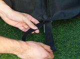 3-4 Burner Waterproof Gas Grill Cover Fits Grills up to 62-in Width, Black 47797647
