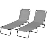 ZUN Folding Lounge Chairs / beach chair （Prohibited by WalMart） 38341129