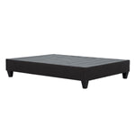 ZUN Modern Bedroom Furniture Cal King Size Platform Bed Frame, Upholstered Mattress Foundation Bed Base, B011P206772