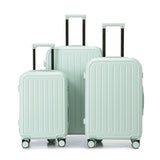 20/24/28in ABS Spinner Wheel Luggage, Carry on Suitcase, with Cup Holder & USB Port W2787P262952