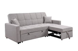 83" Oversized Upholstered Sofa Bed W/Pull Out Couch Bed & Adjustable Backrest,3 Seaters Sofa & Couch W1417131916