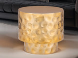 ET-90-25-16 Modern Style End Table made with Metal in Gold B009P321119