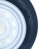 2x TL P811 Tires & Rims 530-12 4 Ply 5 lugs on 4.5" Center 4" Front, Rear tires 22760380