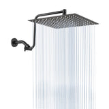 12 inch Adjustable Extension Arm High-pressure Rain Shower Head, Rain Fixed Shower Head W1219P294318