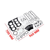 Head Gasket Set Bolts fits Toyota FJ Cruiser 4Runner Tacoma 2003-2009 ES72249 HS26290PT HS26330PT 34581220