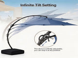 Cantilever Patio Umbrella 12ft Offset Cantilever Patio Umbrella With Base Included Large Round 59456561