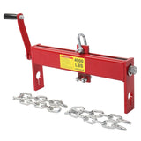 ZUN Heavy Duty Steel 2 Ton / 4000lbs Engine Hoist Load Leveler Shop Crane Cherry Picker with 2 Chains 04895571