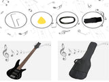 44 Inch GIB 6 String H-H Pickup Laurel Wood Fingerboard Electric Bass Guitar 16259633