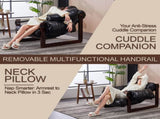 Medieval modern lounge chair,removable armrests, vintage oil wax leather sofa chair, vintage W2989P328542