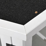 TOPMAX 63'' Height Garden Wood Storage Cabinet Outdoor Tool Storage Shed, N717P233276E