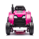 ZUN 12V Kids Ride On Electric Tractor Black Knight,Kids Ride On Toy.2WD,Non-skid tires, steering wheel, 85433866