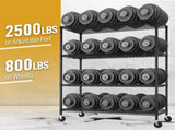 Heavy Duty Shelves 55.12" W Wire Shelving Unit with Wheels 2500LBS NSF Metal Shelves for 57263516