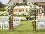 Wooden Arbor, Wedding Arch Ceremony, Wood Trellis Plant Climbing, Christmas Decor Pergola 28201523