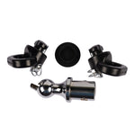 ZUN Gooseneck Trailer Hitch Ball & Safety Chain Kit for Ram 2500 3500 2013-24 60618 82216057AA 40103220