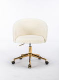Hengming Golden foot office chair, modern armchair, height adjustable, rotary cosmetic chair, for W212131652