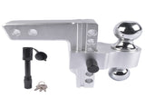 Adjustable Trailer Hitch Fit 2" inch Receiver, Aluminum Rapid Hitch 6" Drop/Rise 25543613