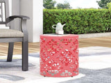 Outdoor Metal end Table -Large 73605.00DCRL