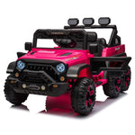 ZUN 24V Ride On Large PickUp Truck car for Kids,ride On 4WD Toys with Remote Control,Parents Can Assist W1396134563