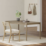 ZUN Dining Table, 68.25 "W x 33.5 "D x 30.5 "H, Light Ash 74321.00LASH