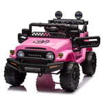 ZUN Licensed TOYOTA FJ Cruiser,12V Kids ride on car 2.4G W/Parents Remote Control,electric car for W1396107509