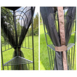 10x10 Outdoor Patio Gazebo Canopy Tent With Ventilated Double Roof And Mosquito net 32388179