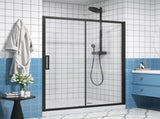 Single Sliding Shower Door 56-60" W x 72" H Semi-Frameless Shower Glass Panel, 1/4" Clear W2965P364900