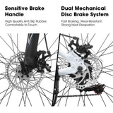 A27366 27 Inch Mountain Bike 21 Speed, Suspension Fork, Aluminum Frame Disc Brake, Mountain biking W709P292573