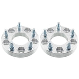 ZUN 2pcs Professional Hub Centric Wheel Adapters for Chevrolet El Camino/Camaro/S10/Corvette Silver 89326796