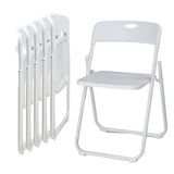 ZUN 6 Pack Plastic Folding Chairs, Stackable Commercial Chairs, Portable Event Seats Indoor Outdoor for 67952361