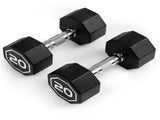 Premium Octagonal Dumbbell, Large Numbers, Hard Chrome Plated Handle Dumbbells to Assist with 94092339