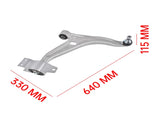 2Pcs Front Lower Left and Right Control Arm Fit for Mercedes-Benz GLA250 GLB250 Sport Utility 2.0L 40721198