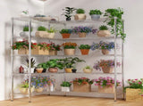 5-layer double row, freely adjustable layer spacing, with adjustable feet, display stand, iron, 92052548
