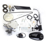 ZUN 80cc 2-Stroke High Power Engine Bike Motor Kit Silver White 04530415