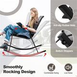 2 PCS Metal Patio Rocking Chair 52579808
