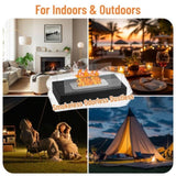 2pcs 13.8*7.1*5.5in tabletop fire pit 27205137