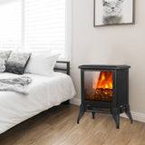 SF512-14A 14 inch 1400w Freestanding Fireplace Fake Wood / Single Color / Heating Wire / One Rocker 02706015