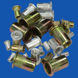 900 PCS Strong and Durable Rivet Nut Set - Stainless Steel, Aluminum, Zinc Steel in Boxed Kit for 39748742