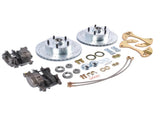 Deluxe Disc Brake Conversion Kit Drilled/Slotted Fits for Chevy Biscayne Bel Air Impala Nomad Del 04487761