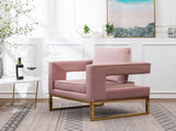 Lenola Contemporary Upholstered Accent Arm Chair, Pink T2574P164512