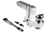 Fits 2" Receiver Trailer Adjustable 8" Drop/Rise 12500 LBS 2" & 2-5/16" Ball w/Anti-Theft 23755249