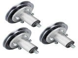 3pcs Deck Spindle 51537300 51530700 Replacement for Gravely ZTX 60'' ZT XL 60'' Ariens Ikon-XL 60'' 62659520