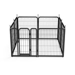 ZUN Dog Playpen Outdoor, 8 Panel Dog Fence 31.'' Pet Pen for Small Dogs Pet Exercise Pen for W1162P189319