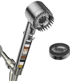 Filtered Shower Head with Handheld, Waterfall Showerhead High Pressure Water Flow Multiple Spray 24294087
