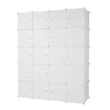 ZUN 20 Cube Organizer Stackable Plastic Cube Storage Shelves Design Multifunctional Modular Closet 09173751