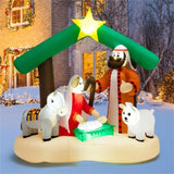 6.7 Feet Christmas Decoration with LED Lights 25797274