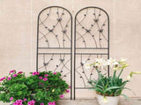 4 Pack Metal Garden Trellis 71" x 19.7" Rustproof Trellis for Climbing Plants Outdoor Flower Support 36708234