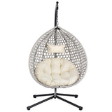 U_STYLE Versatile Hanging Egg Chair for Indoor and Outdoor Use N711P255131K