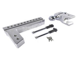 Adjustable Trailer Hitch Fits for 2.5-Inch Receiver, 10-Inch Drop/Rise Hitch 18,500 LBS, 2" and 78979930